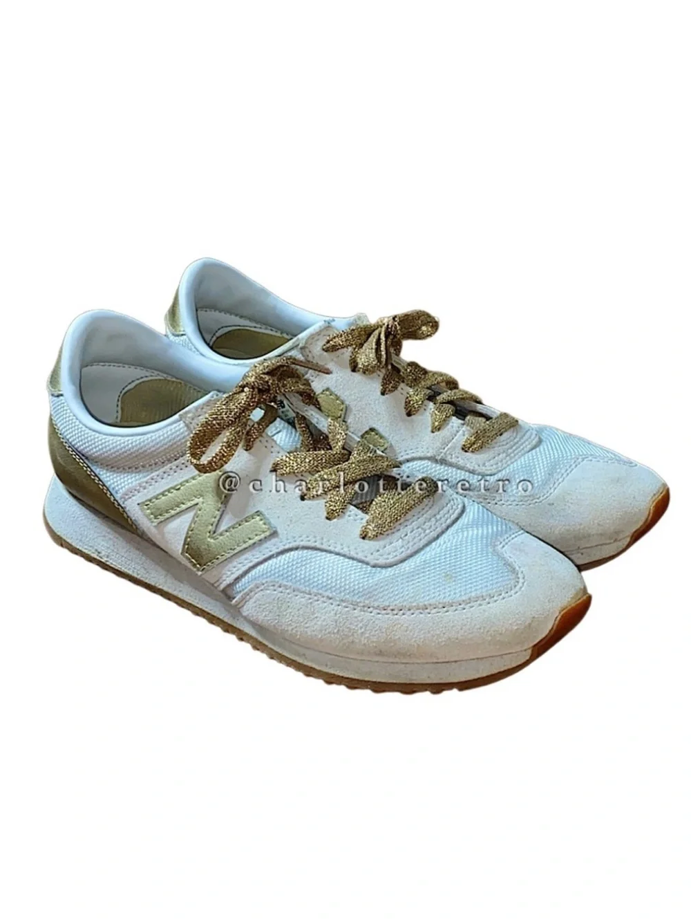 New Balance 620 V2 Gold Trainer for J. Crew